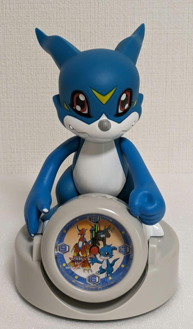 Amazon.co.jp: デジモンアドベンチャー02 フィギュアクロック グレー