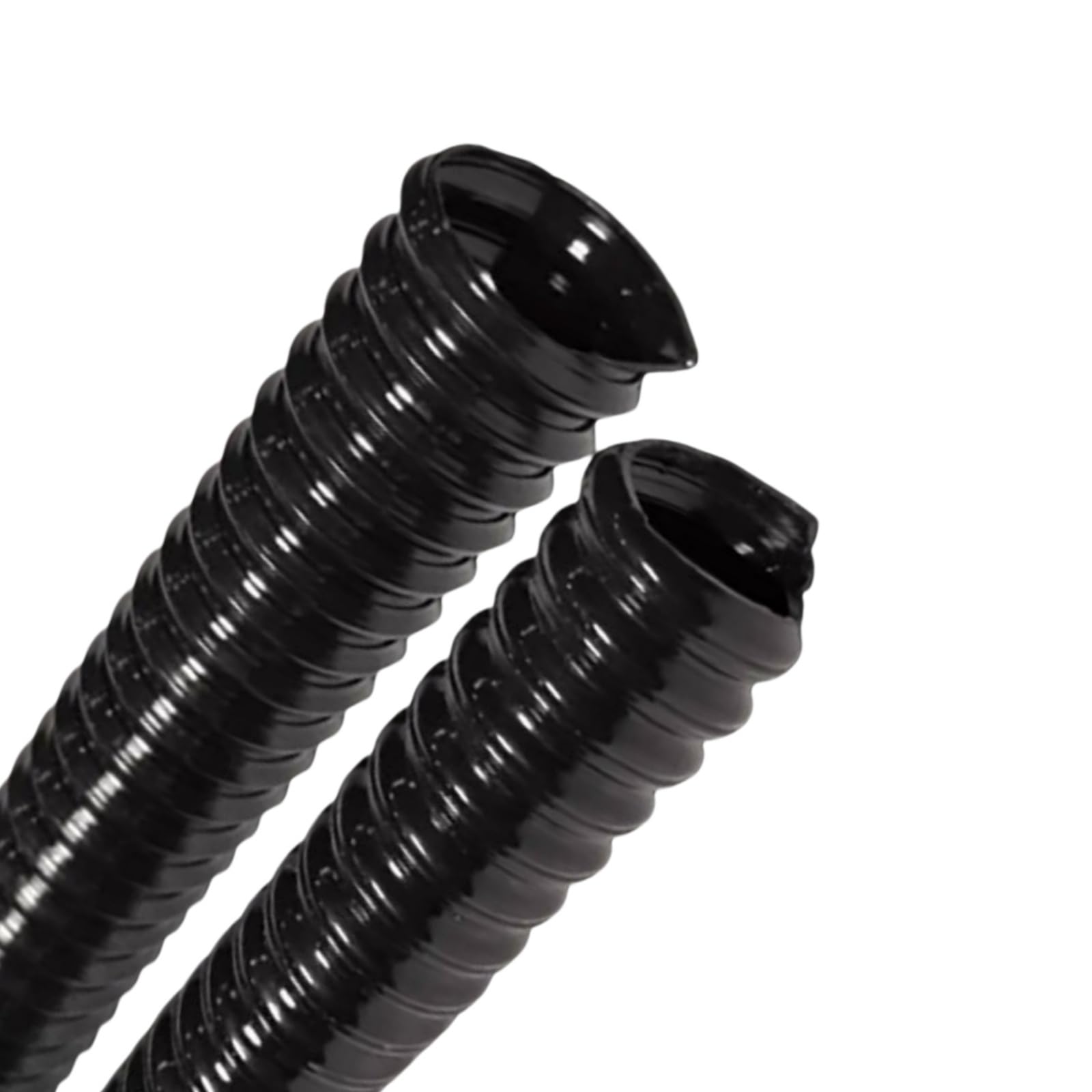 Black PU Collection Hose 80mm ID 1m 0.63-2mm for Inrial Vacuum Extractor(1.5mm)