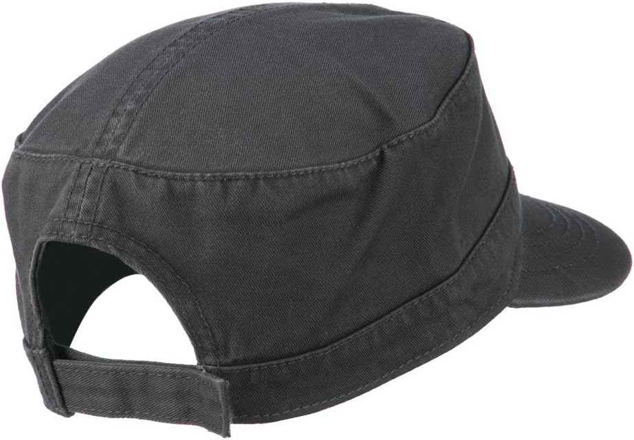 Garment Washed Adjustable Army Cap - Image 3