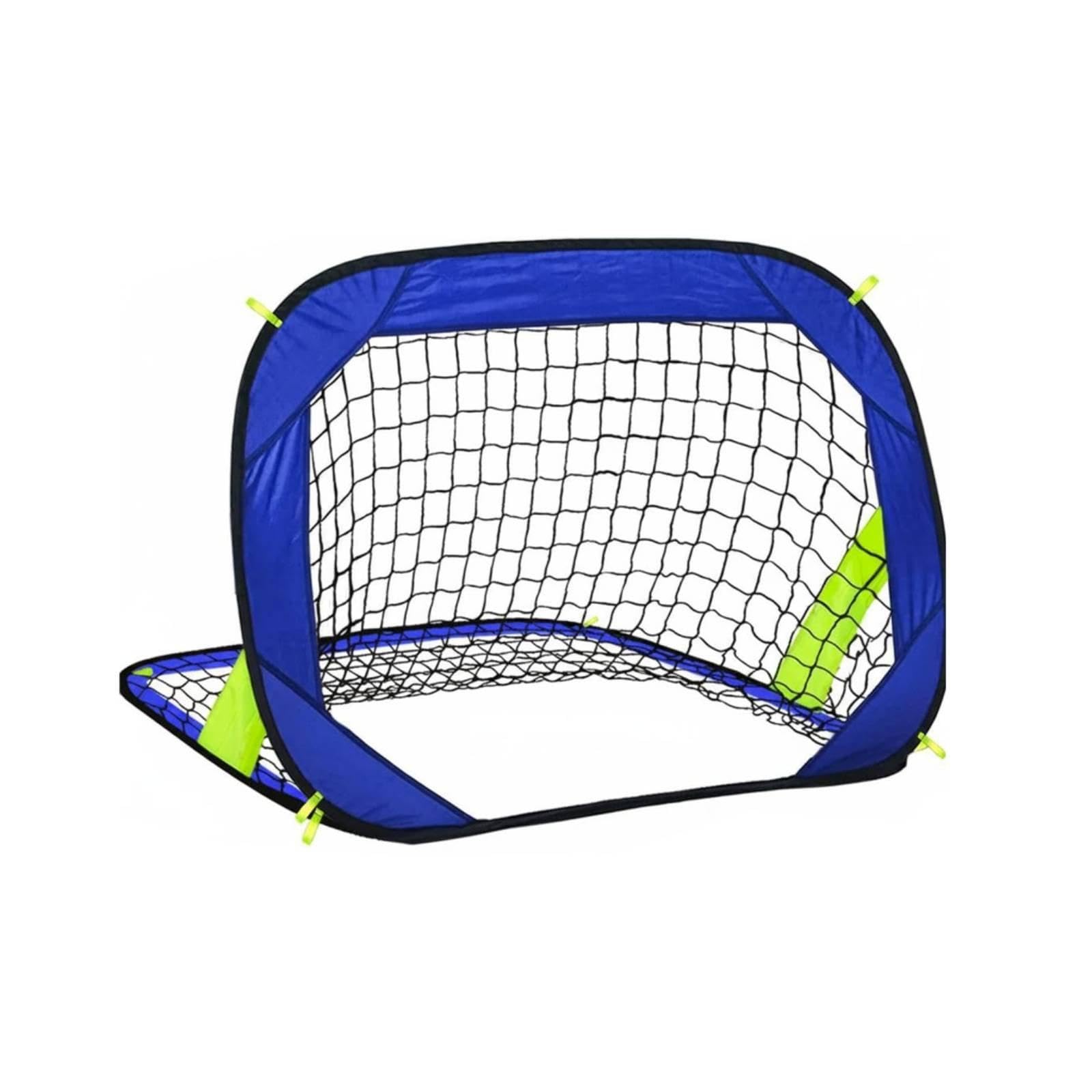 Foldable Junior Training Net Easy Setup Portable Soccer Net Lightweight Portable Training Equipment for Children Blue | Goals & Nets | Soccer | Team Sports-image-49