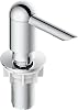 Soap Dispenser for Kitchen Sink, Dish Soap Dispenser Set Pump Replacement with 18 oz Bottle, Non-Metallic, Chrome