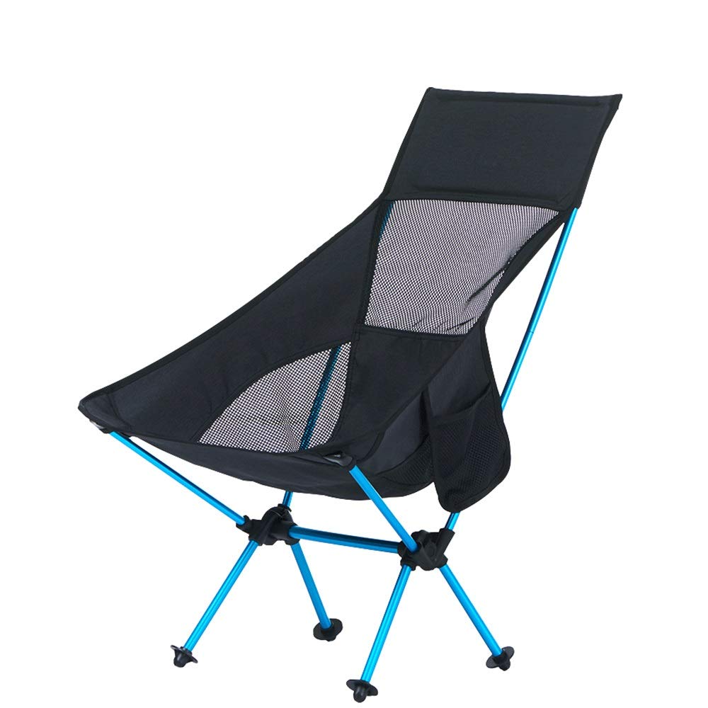 Chaise pliante légère 90kg : finis les maux de dos au camping et à la pêche