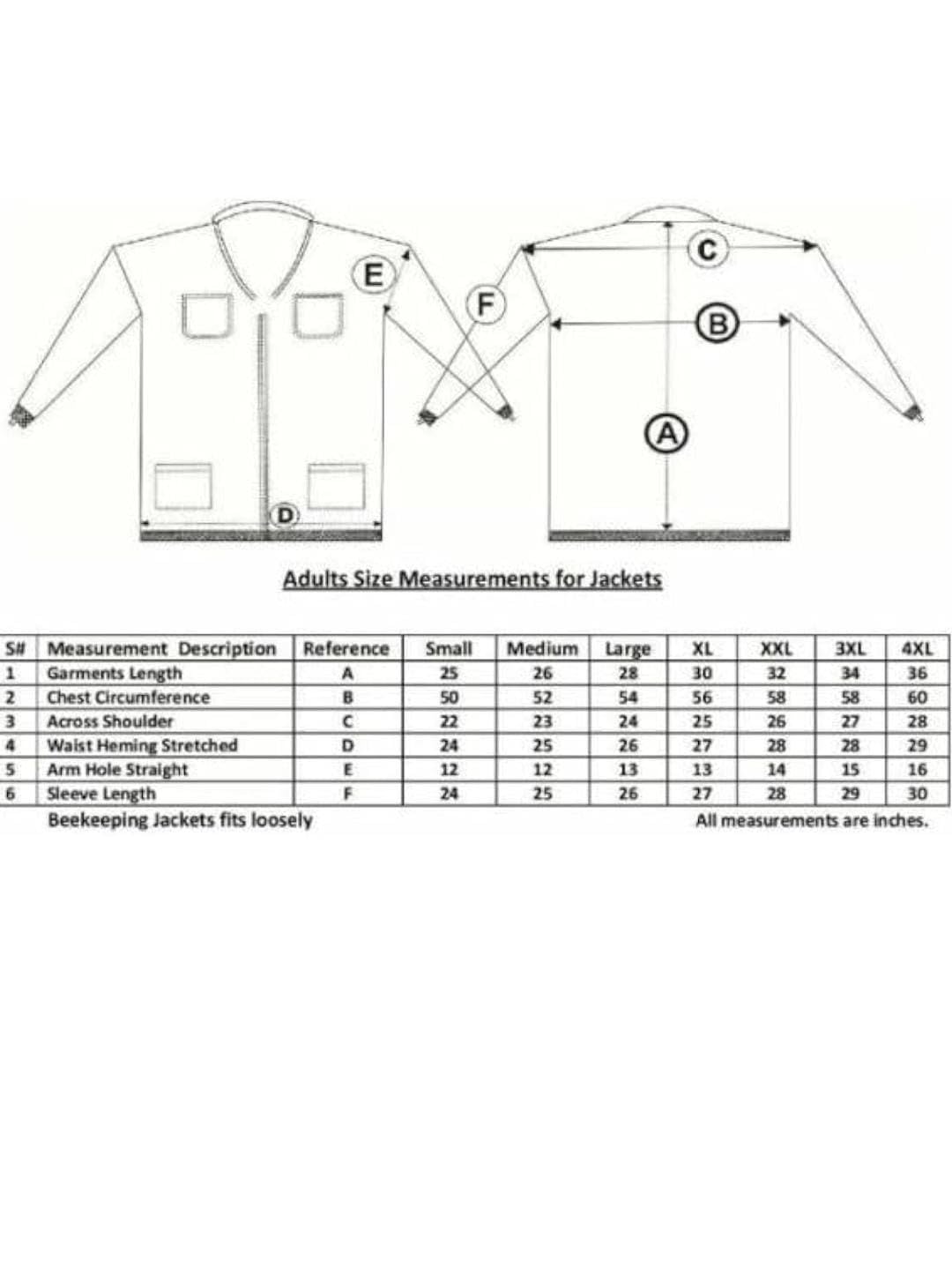 JRVG Unisex Bienenschutzjacke, 3 Schichten, ultra-belüftet, Sicherheitsschutz, Imkerjacke, rund, Schleierjacke mit kostenlosen Handschuhen, Weiß, weiß, M