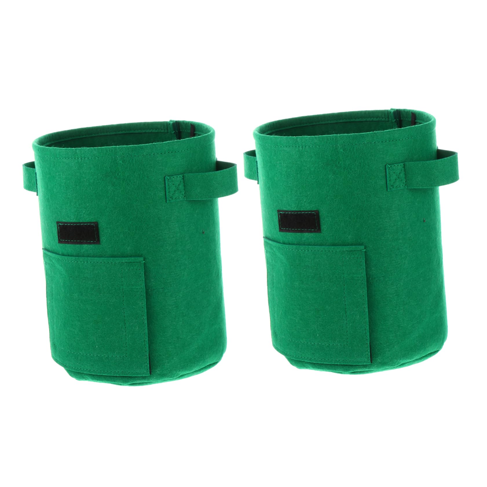 2 Sätze Kartoffel Pflanzsäcke Vliesstoff Atmungsaktive Pflanztaschen Mit Stabilen Griffen Für Anbau Von Kartoffeln Und Anderen Pflanzen Gallonen 2 Stücke * 2
