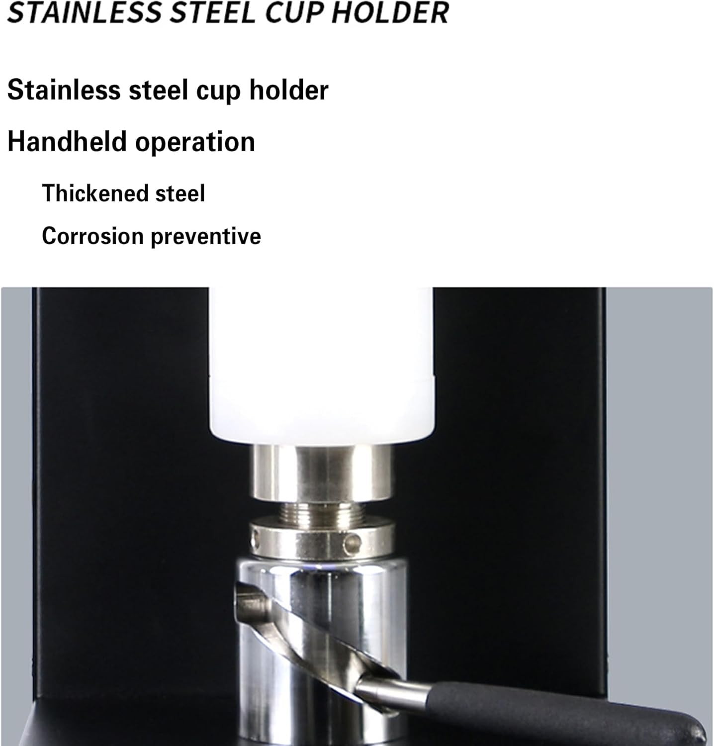 Automatische Dosenversiegelungsmaschine, elektrischer kommerzieller Blechbecher-Versiegeler für Aluminium-/Kunststoffdosen, 5,5 cm Durchmesser, 11,5 cm - 17 cm Höhe. Ideal für Zuhause, Café