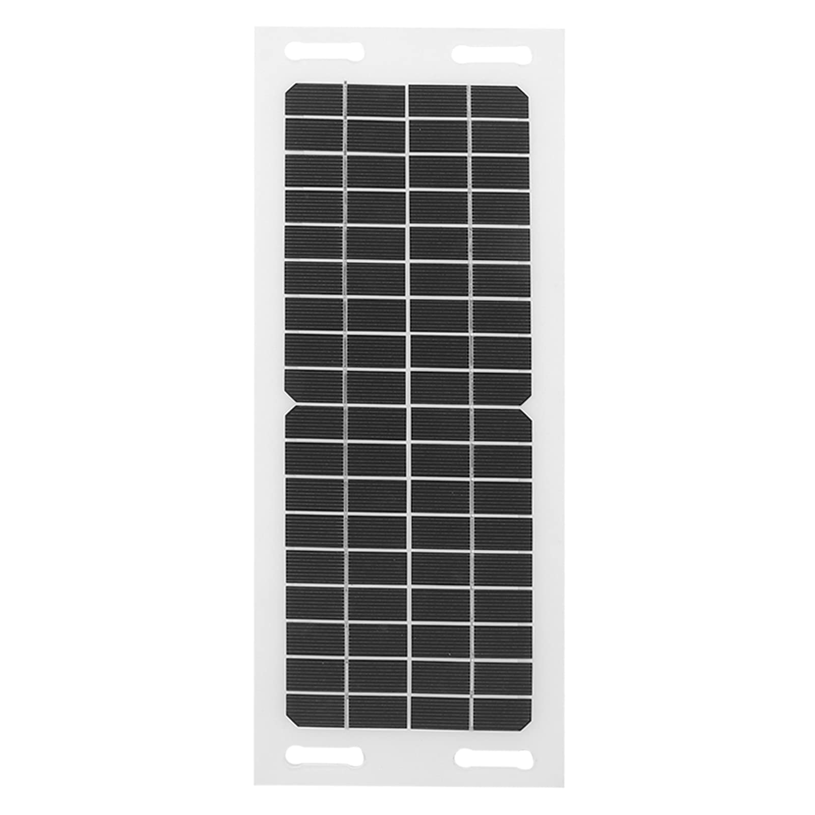 Chargeur Solaire de Voiture en Silicium Monocristallin Flexible 5W pour L'entretien de la Batterie au Plomb 12V - Kit de Panneau Solaire 13 X 5,1 X 1 Pouces pour Automobile Moto