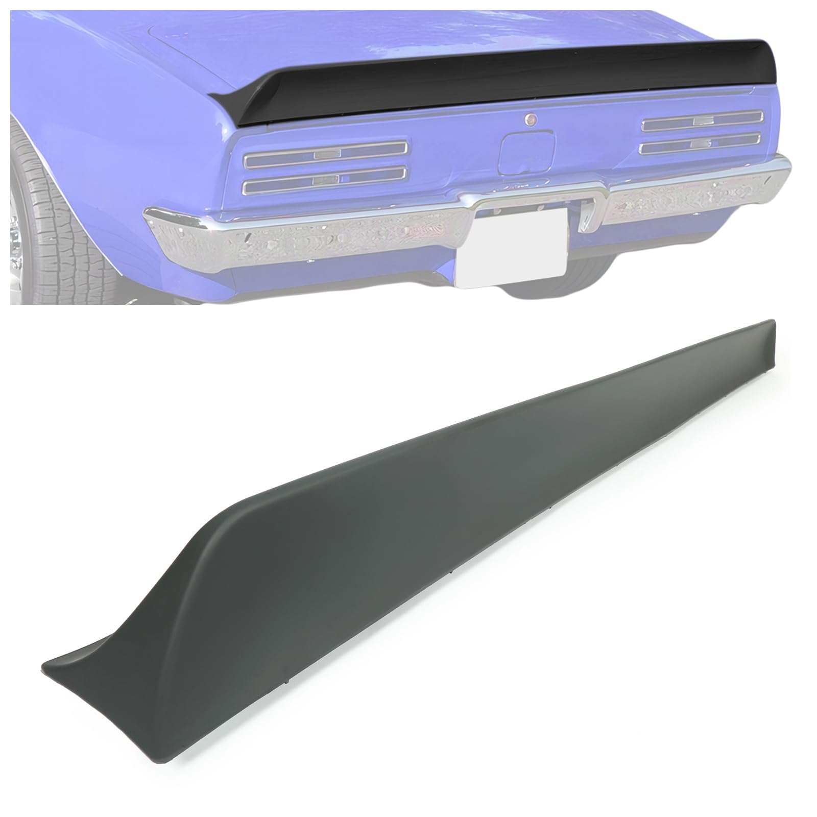 Pontiac Firebird Air Dam KUAFU Rear Bumper Spoiler For 1967-1968 ...