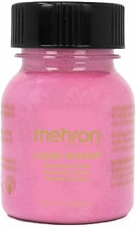 Mehron Liquid Face Paints - Pink (1 oz)