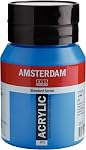 Tarens T1772-735-2 Peinture acrylique, Amsterdam Couleur acrylique, noir à l'oxyde, 16.9 ( ' )500 (en ml)