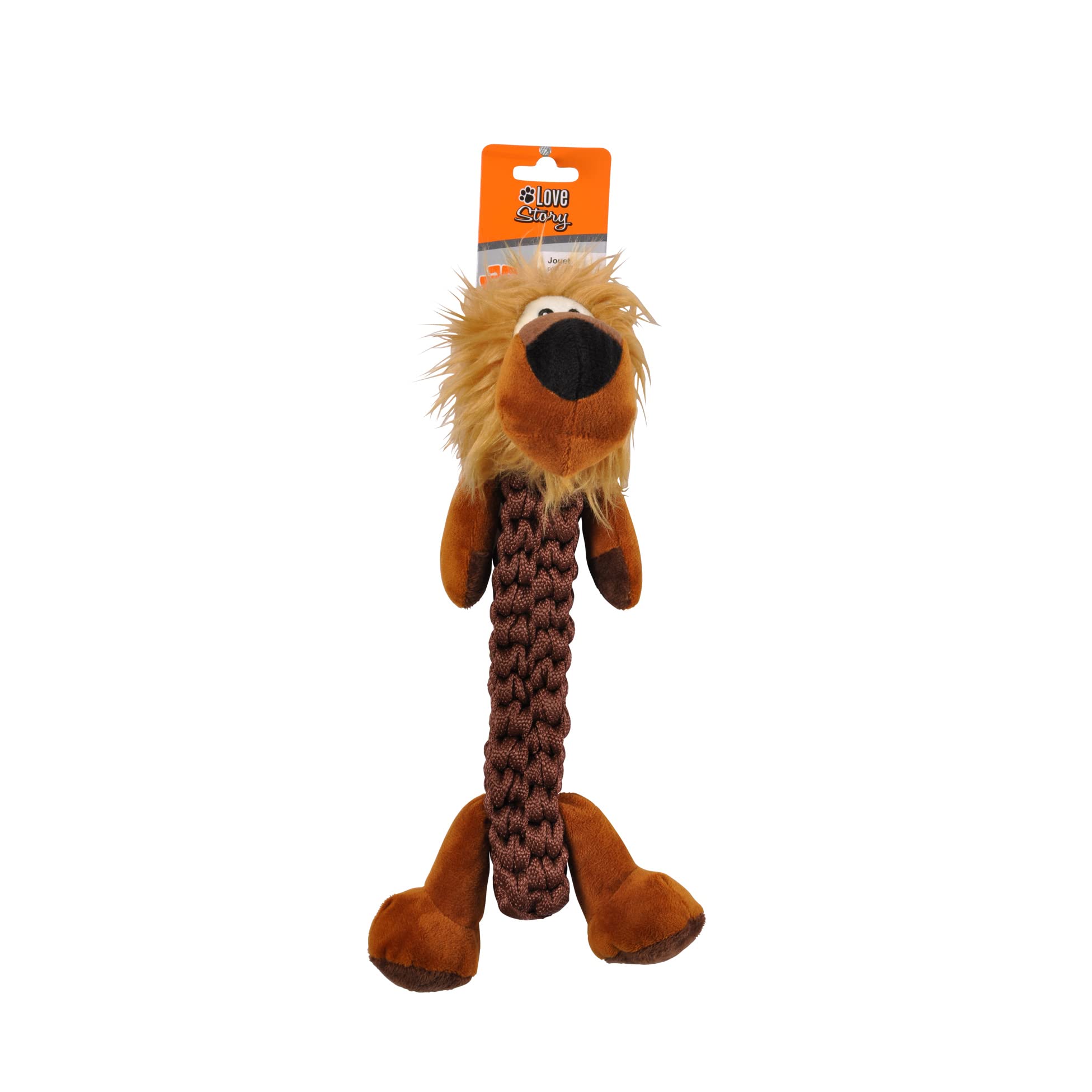 LOVE STORY Les Froces Romeo, Plschspielzeug mit Seil, 34 cm : Amazon.de:  Haustier