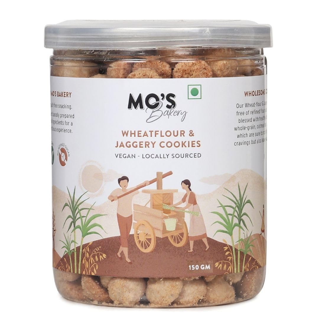 Mos Wheatflour & Jaggery Cookies, 150 G | Cookies without Maida and refined sugar | Healthy Snack For Kids And Adults| Rich in Taste and Nutrition (B092ZV7JYX) Amazon Price History, Amazon Price Tracker