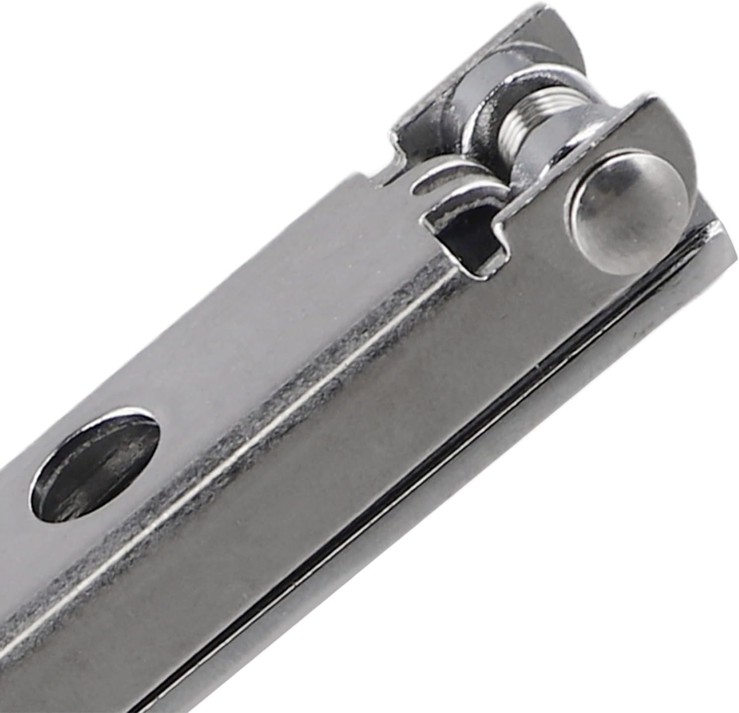 RV Stainless Steel Baggage Door Catch – Square Luggage Door Holder for Campers & Trailers, Weatherproof, Rust-Resistant, 2. x 0.59 x 0.4 Inches