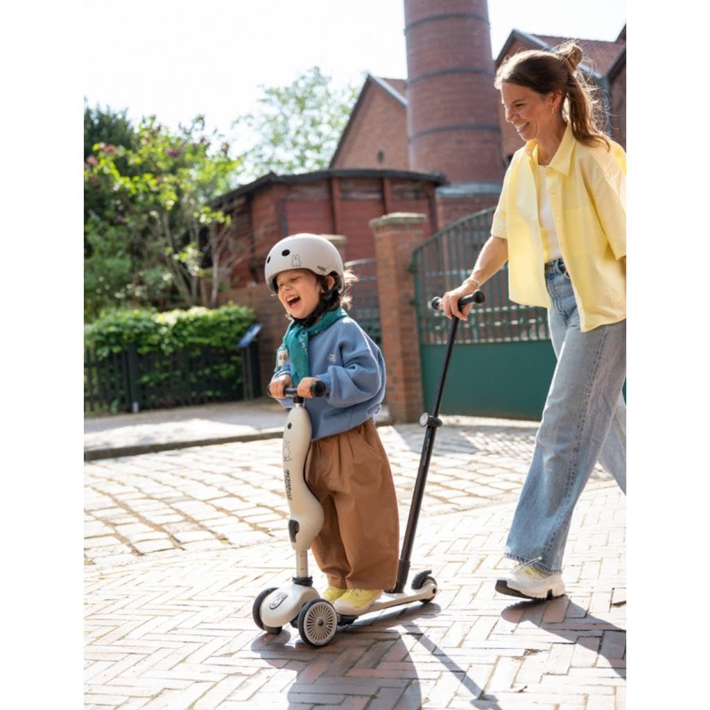 Highwaykick 1 Push and GO | Miffy Kollektion – 2-in-1 Lauflernhilfe und Kickboard