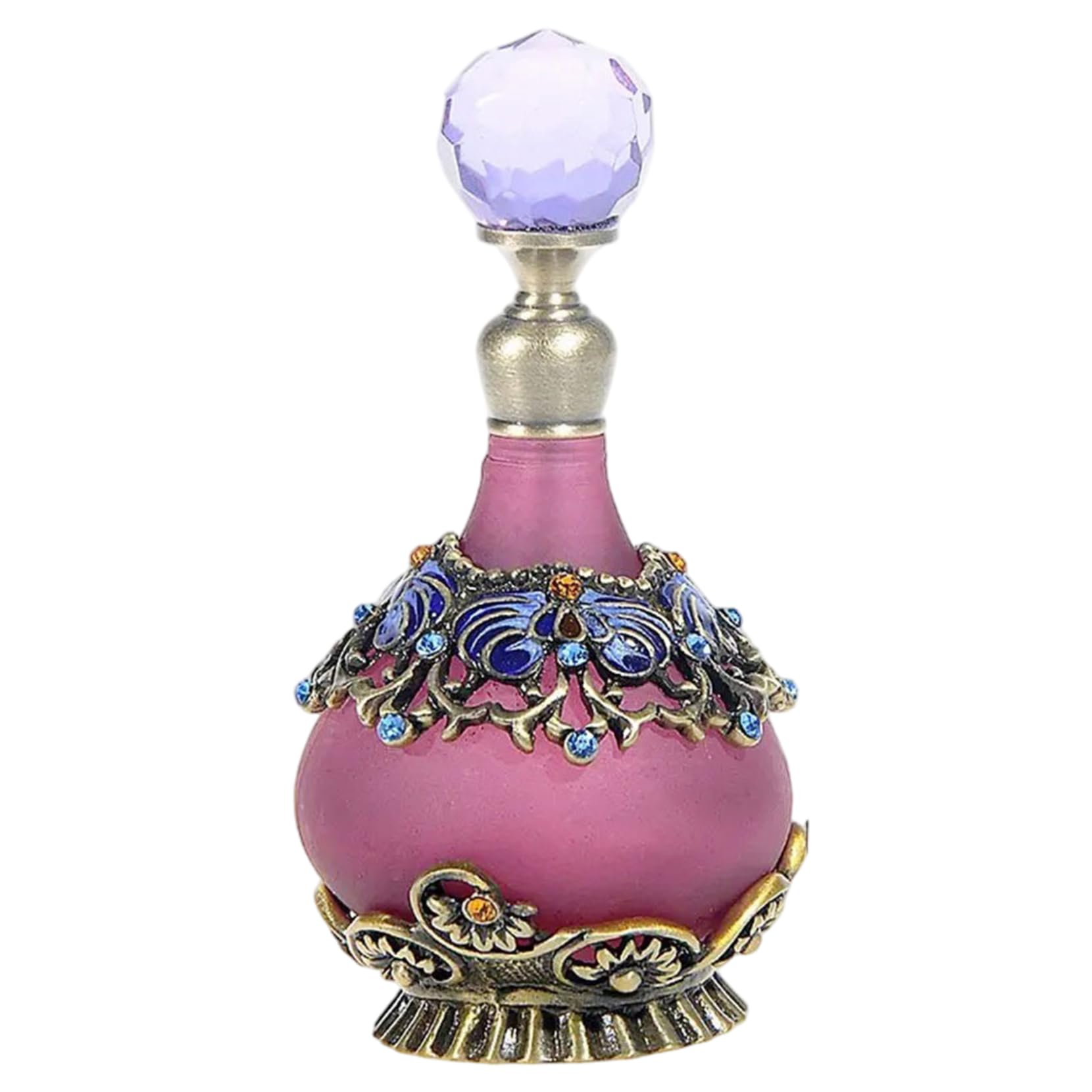 Awnsimfreien 25Ml Vintage Perfume Bottle, Refillable Antique Perfume Bottles Empty For Mother's Day, Valentine's Day Birthday, Vintage Bottle