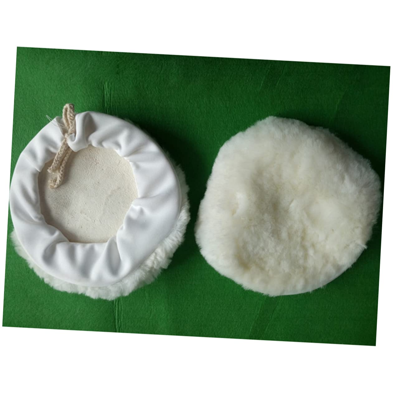 SOLUSTRE 6stücke Teiliges Wollpolierpad Für Effektives Schneiden Und Polieren Hochwertige Buffing Pads Für Langlebig Und Einfach Zu Verwenden
