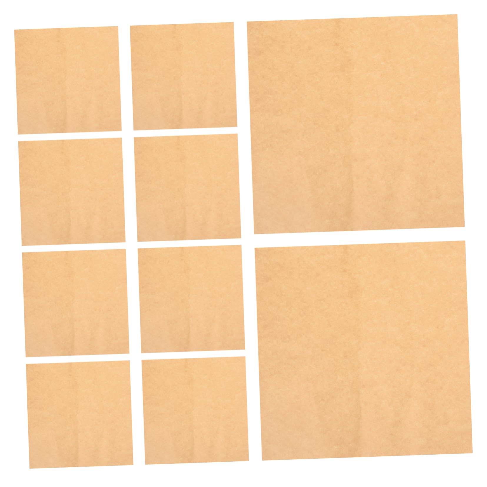 HAPINARY Paper Pottery Paper Mats 10 Pack Multi-use Clay Paper Mats for Art Projects and Daily Use