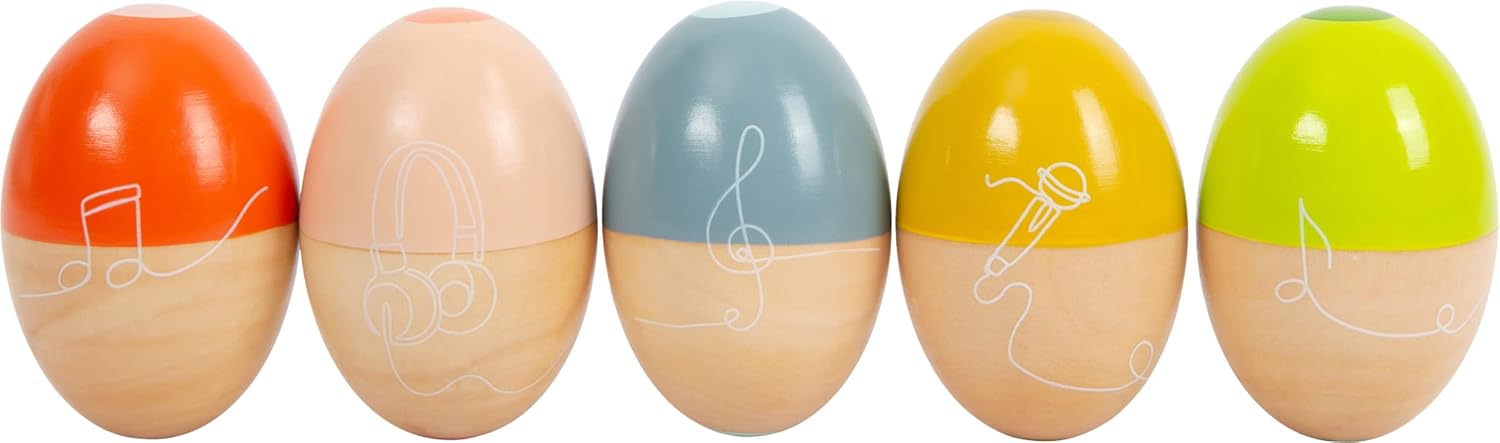 Small Foot Wooden Toys Musical Eggs Groovy Beats