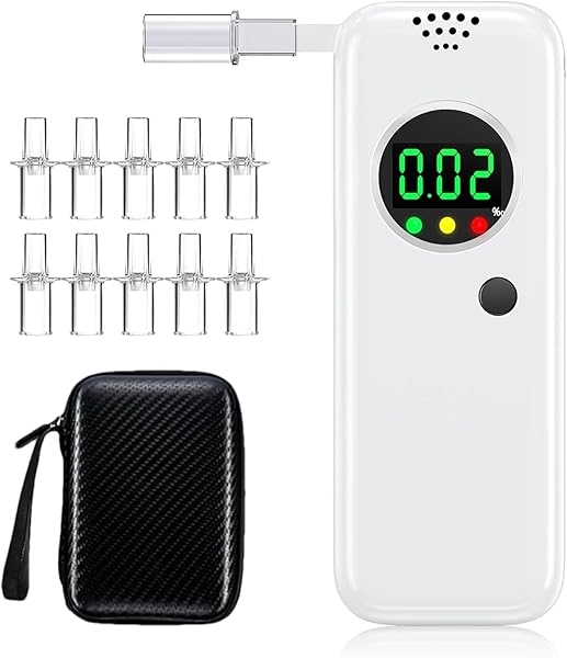 COCOCKA AD600 Etilometro Portatile con Display LCD a Colori