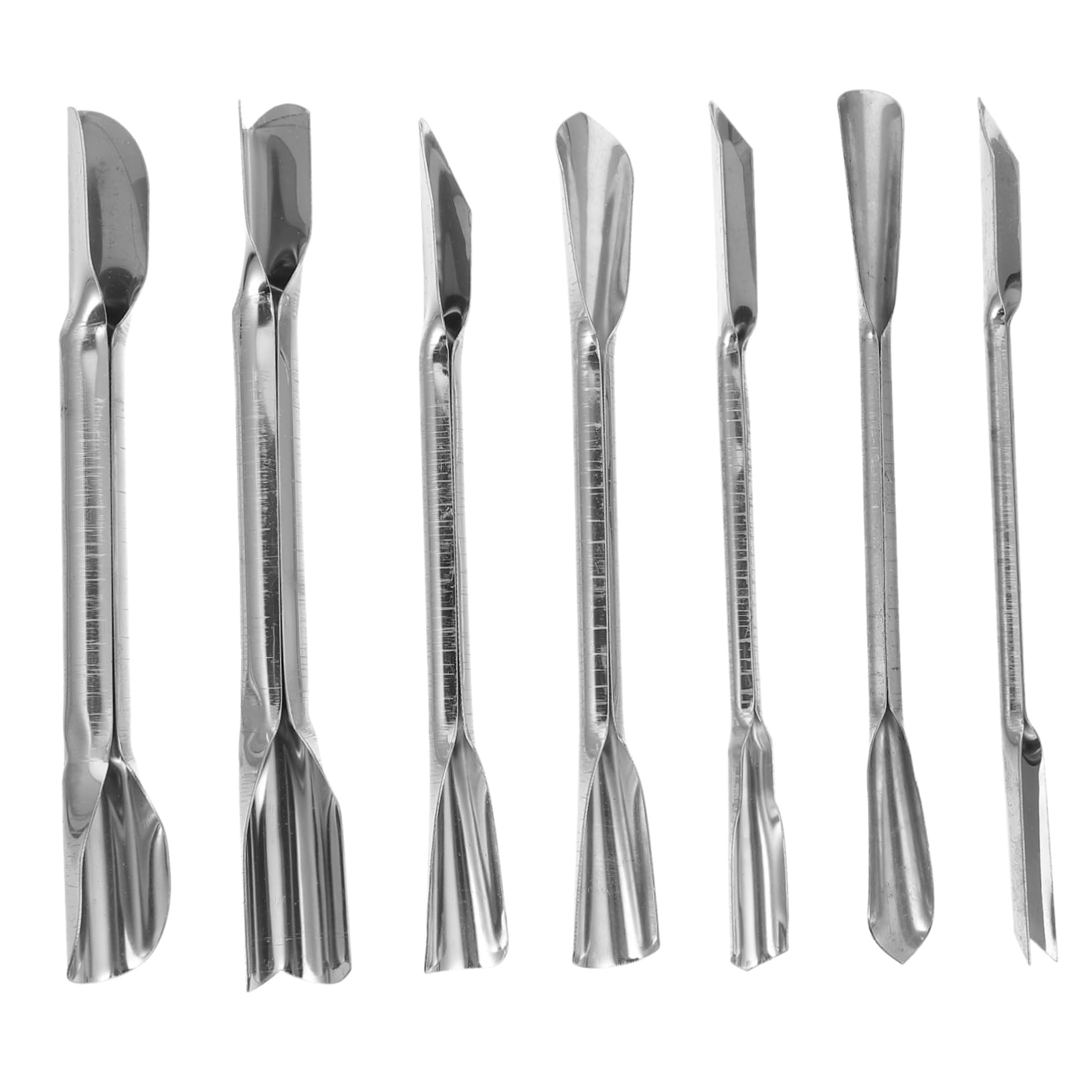 COLLBATH Double-headed Fruit Vegetable Carving Knives 7-piece Set High Hardness Wear Resistance Culinary Tool