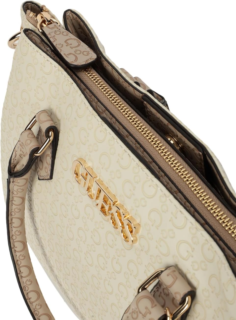 GUESS Factory Zakaria Embossed Logo Satchel