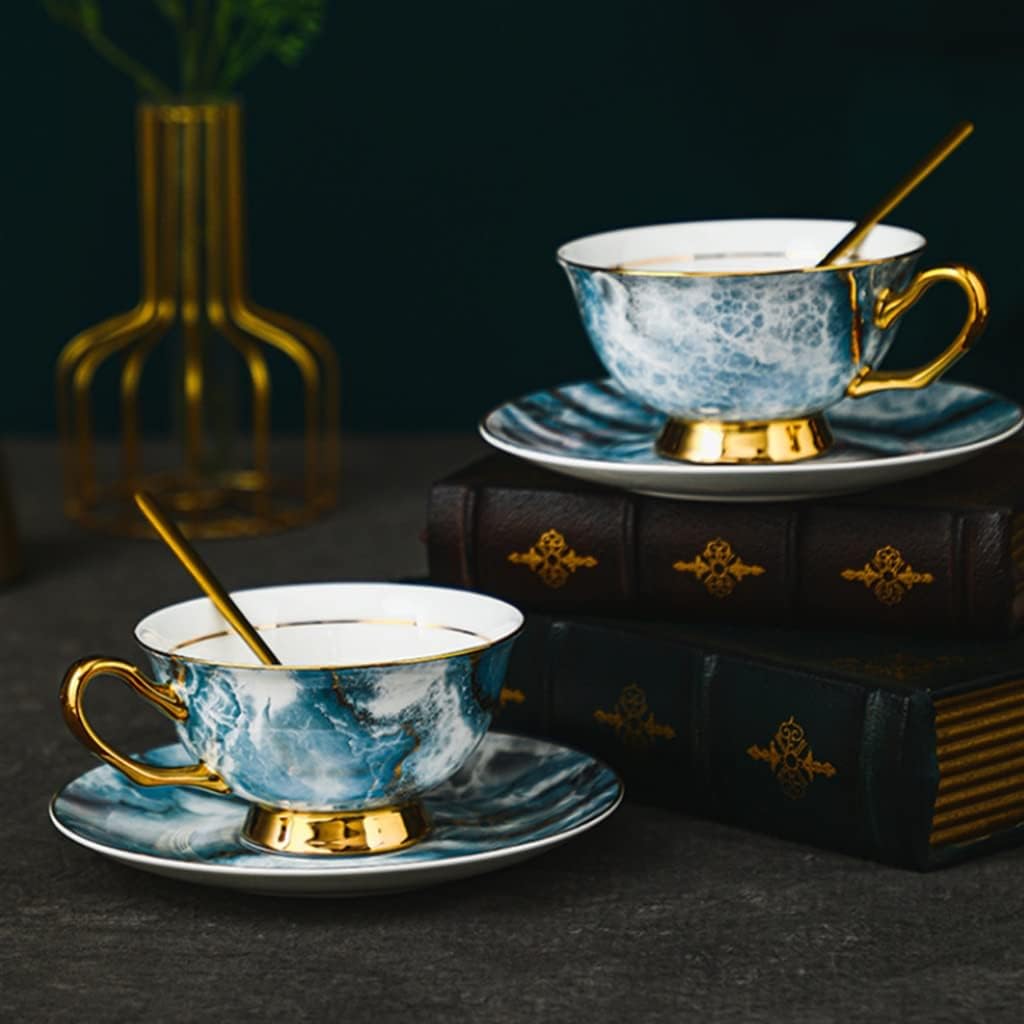 Tea Set Bone China Coffee Cup Household Cup And Saucer Set Cup