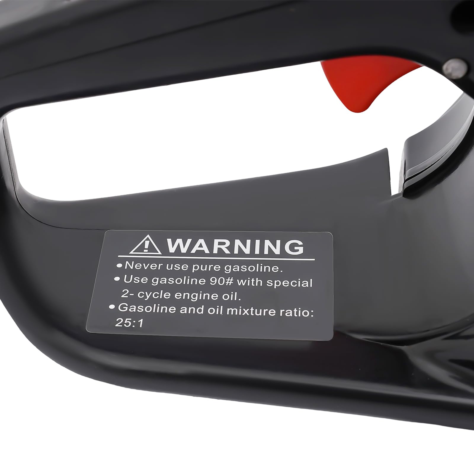 Motosierra de gasolina de 58 cc, de 2 tiempos, 2,2KW 11000 rpm, motosierra con tanque de combustible de 18,93 oz, motosierra de gasolina de 18 pulgadas para la cosecha de madera, corte de madera