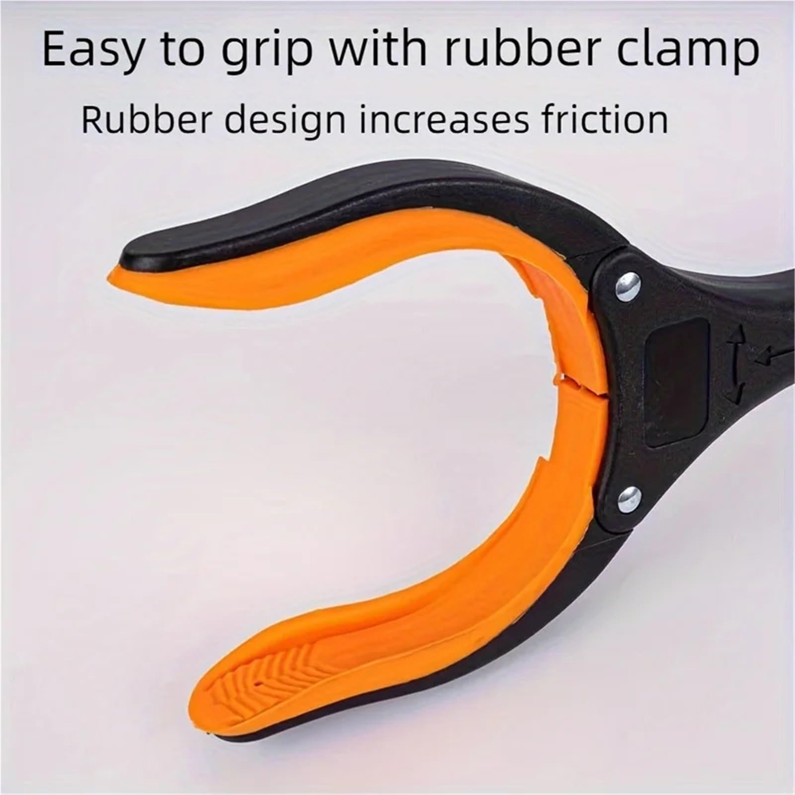 Pinza Estensibile 1pc Grabber Reacher Strumento Garbage Clip Picker Picking Esteso in Lega di Alluminio Picker Pinze Pickup Sanitari Prodotti for La Pulizia per Anziani(Orange 32.68inch)