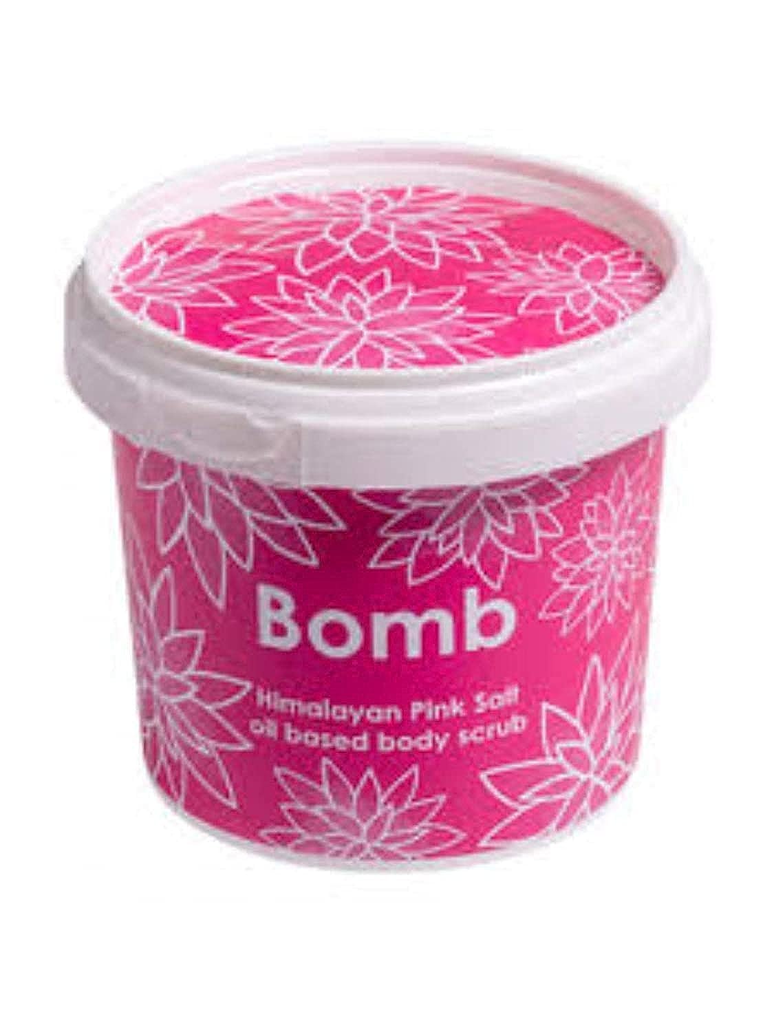 Bomb Cosmetics Himalayan Pink Salt Oil Based Body Scrub From Bomb Cosmetics Vegan 100 Natural Exfoliator With Pure Essential Oils For Dead Skin