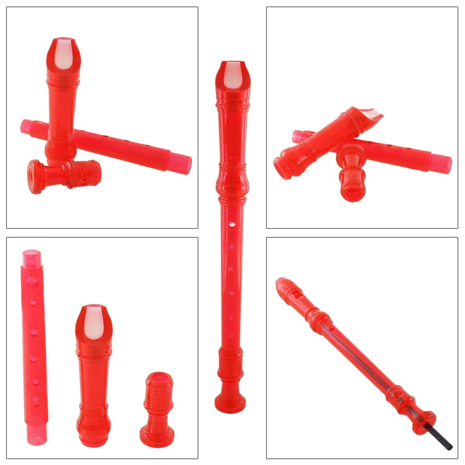 Flûte À Bec Instruments De Musique Flûte À Bec Soprano 8 Trous Pour Débutants En Plastique ABS