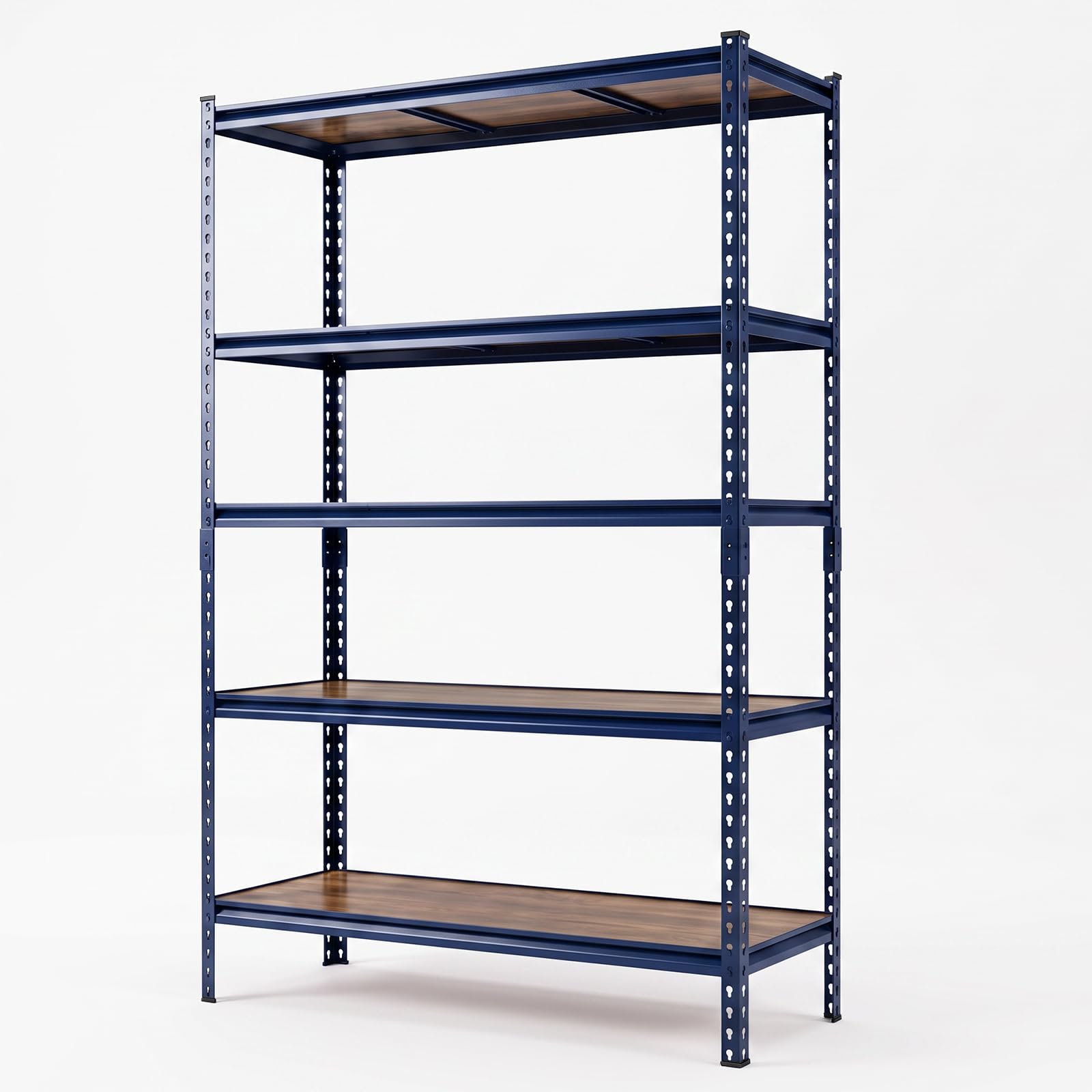 Panana 5-Tier Adjustable Metal Shelf Garage Shelves H180xL120xW45cm Blue