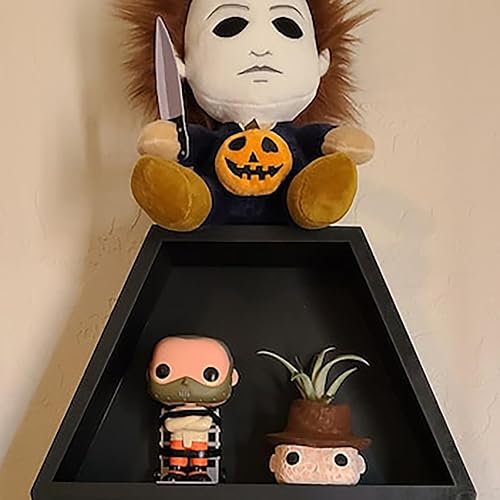 Miniatura 5 de Macetas de película de terror, macetas de cabeza aterradora, mini macetas lindas para suculentas, jarrón divertido con agujero de drenaje para