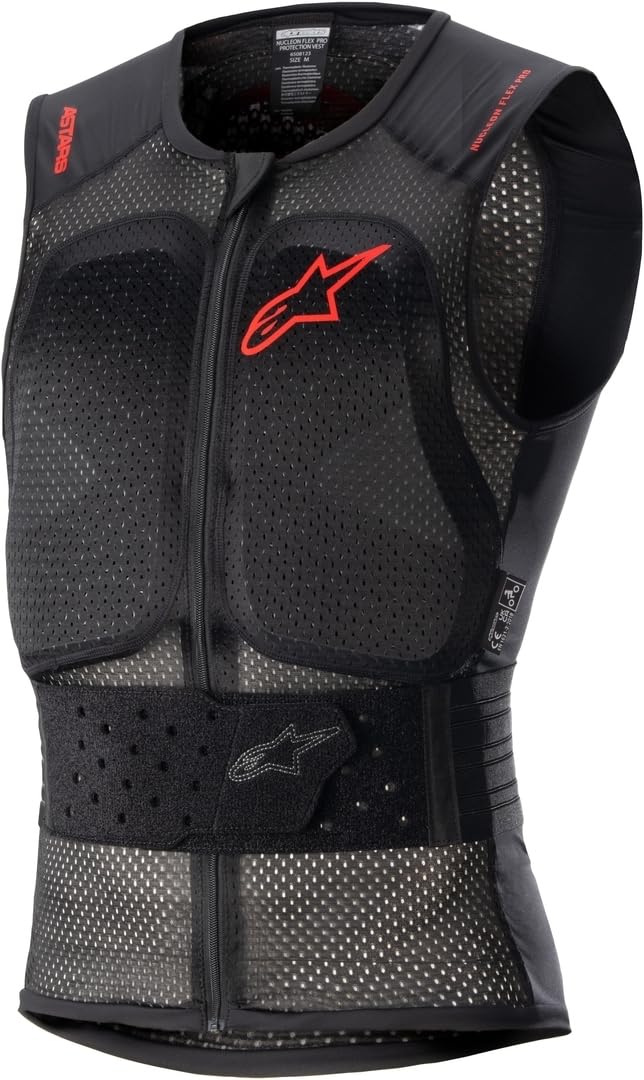 Alpinestars Nucleon Flex Pro Vest (X-SMALL) (BLACK/RED)