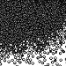 PandaHall Elite About 6000 Pcs 11/0 Glass Seed Beads Opaque Black Round Pony Bead Mini Spacer Beads Diameter 2mm for Jewelry Making