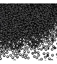 12/0 8/0 6/0 Perle Di Semi Di Rondelle Gialle 2mm 3mm 4mm - Perle Di Semi Di Vetro Giallo Foderate Argento - Rocailles Gialle - Perle Di Semi Gialli - Italia - Foto 8