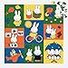 Galison Miffy and Friends – 500 Piece Jigsaw Puzzle Featuring Cute Artwork of Miffy and Friends