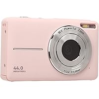 Digital Camera HD 1080P 16x Zoom 2.4" IPS Display Pink