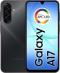 Celular Samsung Galaxy A17, 128GB, 4GB, 50MP Tela 6.7", IP54 - Preto