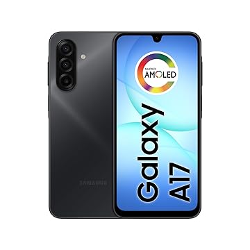 Celular Samsung Galaxy A17, 128GB, 4GB, 50MP Tela 6.7", IP54 - Preto