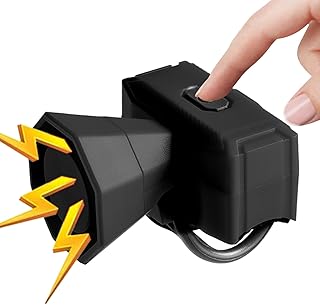Bicycle Horn - Rechargeable Bell, Electric Alarm | Loud Cycling Sound Siren for Road Bike Riding, Mountain Adventures, Town Commuting, Beach Cruiser, Outdoor Travel Safety Daily Uses