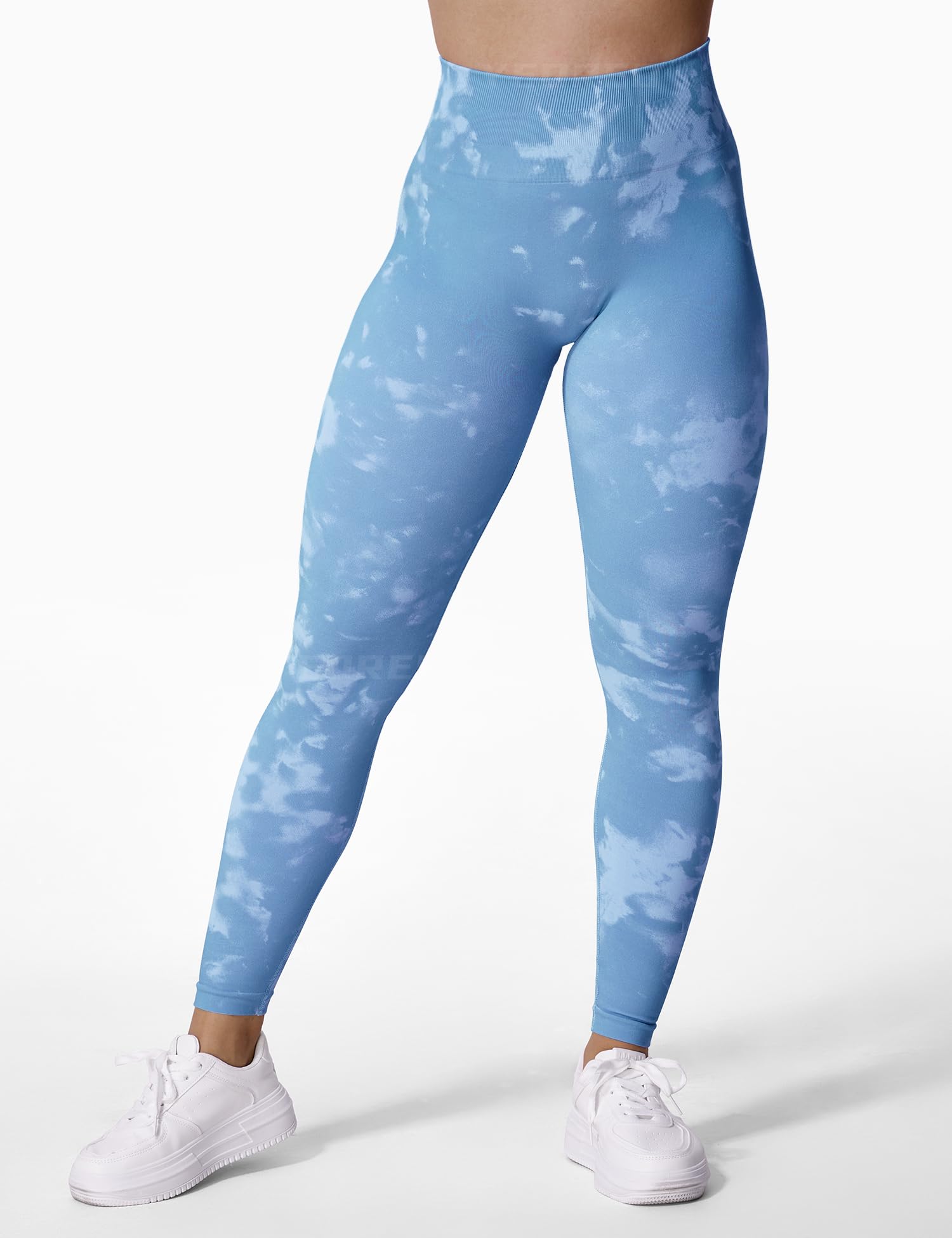YEOREO Legginsy treningowe dla kobiet Jada Scrunch legginsy podnoszące pośladki bezszwowe sitodruk spodnie do jogi na siłownię