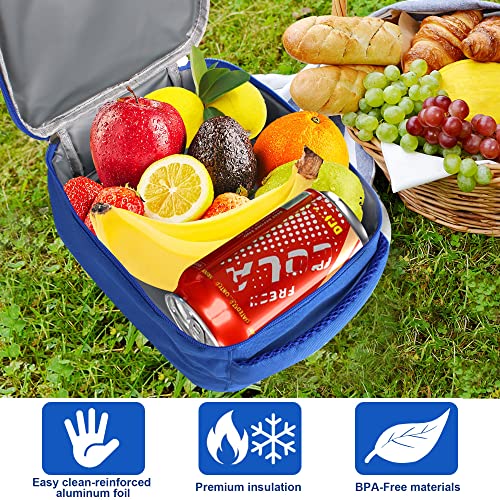 Spoilu Lunch Box For Kids, School Insulated Lunch Bags For Boys And Girls - Double Insulated, Durable, Water-Resistant Fabric, Lion #TOP7