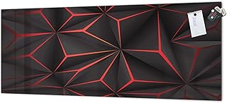 Concept Crystal Tempered Glass Wall Panel with Metal Backing Textures Se...