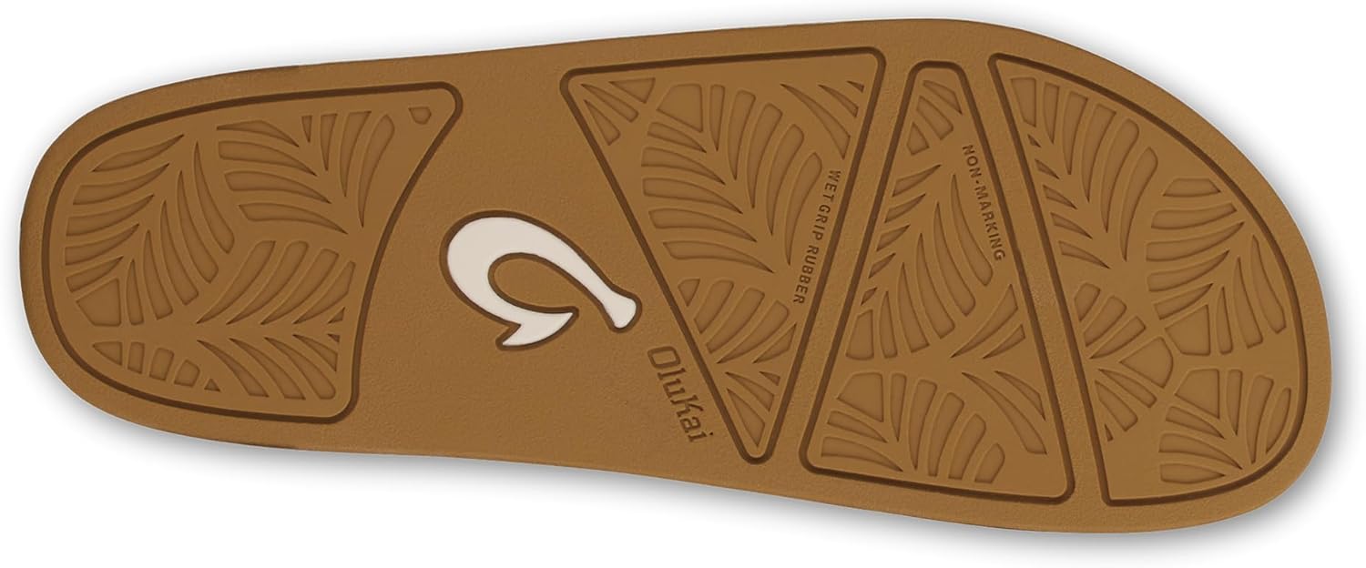 OLUKAI Kipe'a Heu Women's Sandal Slippers, Soft & Comfortable Shearling-Wrapped Straps, Durable Rubber Outsoles for All-Day Wear, Causal & Cute Everyday Style - Image 6