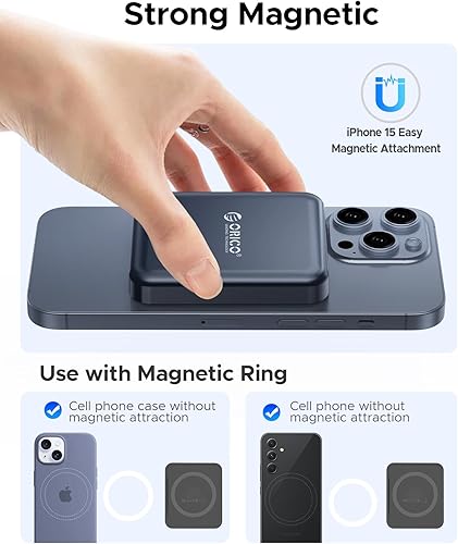 Miniatura 2 de ORICO SSD externo magnético de 1 TB, grabación y almacenamiento HDR 4K ProRes, USB 3.1 Gen2 (1000 MBs), USB 3.2 Gen2 x 2 (2000 MBs), unidad de