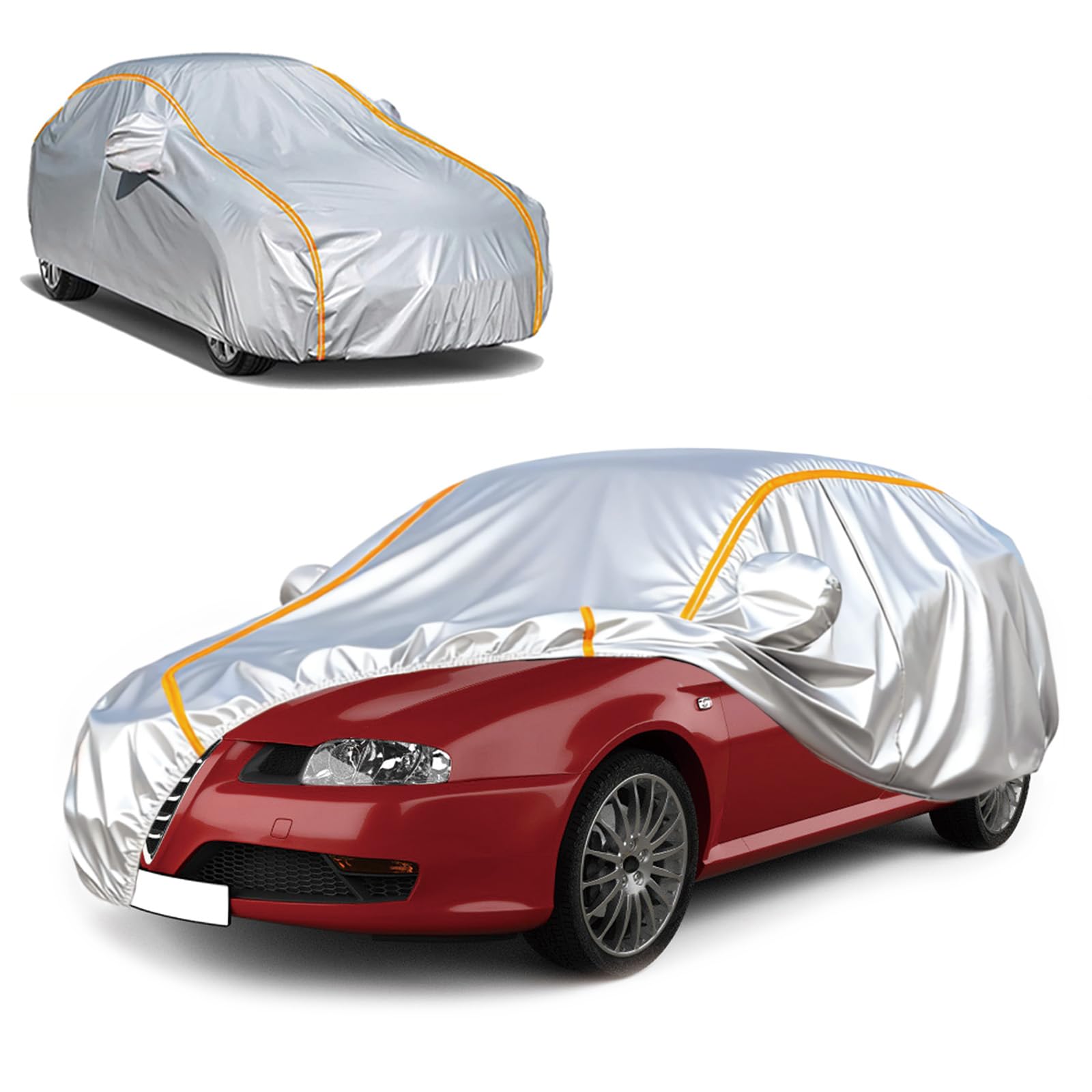 Telo Copriauto per Alfa Romeo GT Coupe(2004-2010) Telo Copriauto da Esterno,Copertura per auto impermeabile antivento antigraffio resistente ai raggi UV