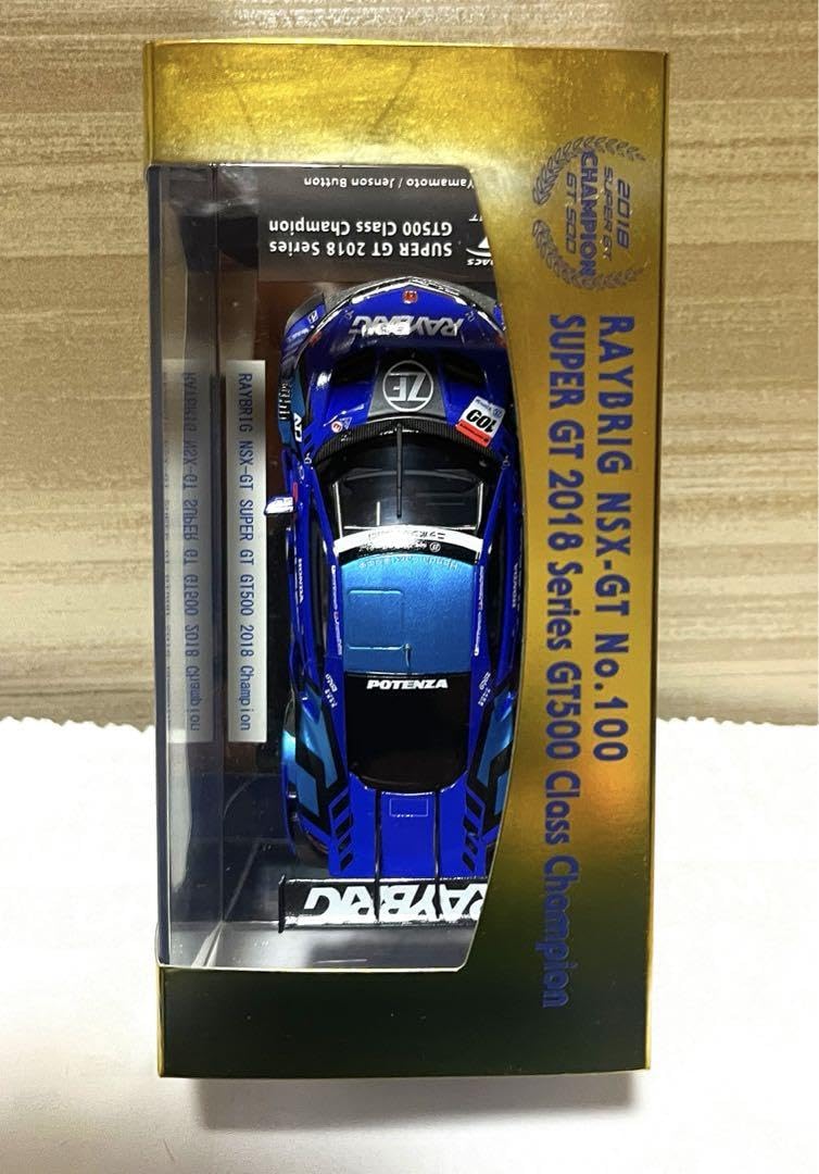 Amazon | 1/43 エブロ SUPER GT500 2018 RAYBRIG NSX-GT