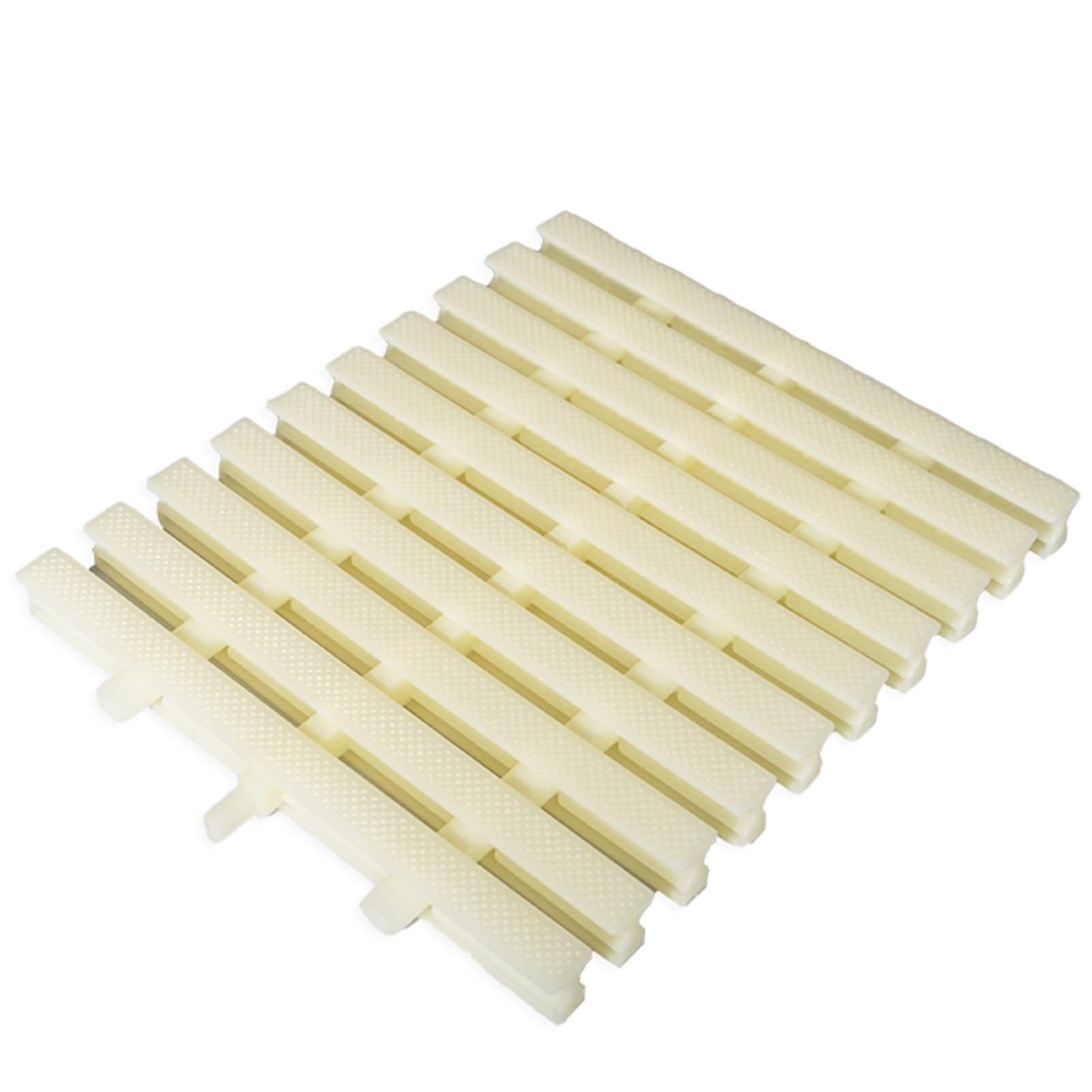 Couvercle de protection de caniveau de drainage en plastique ABS blanc laiteux