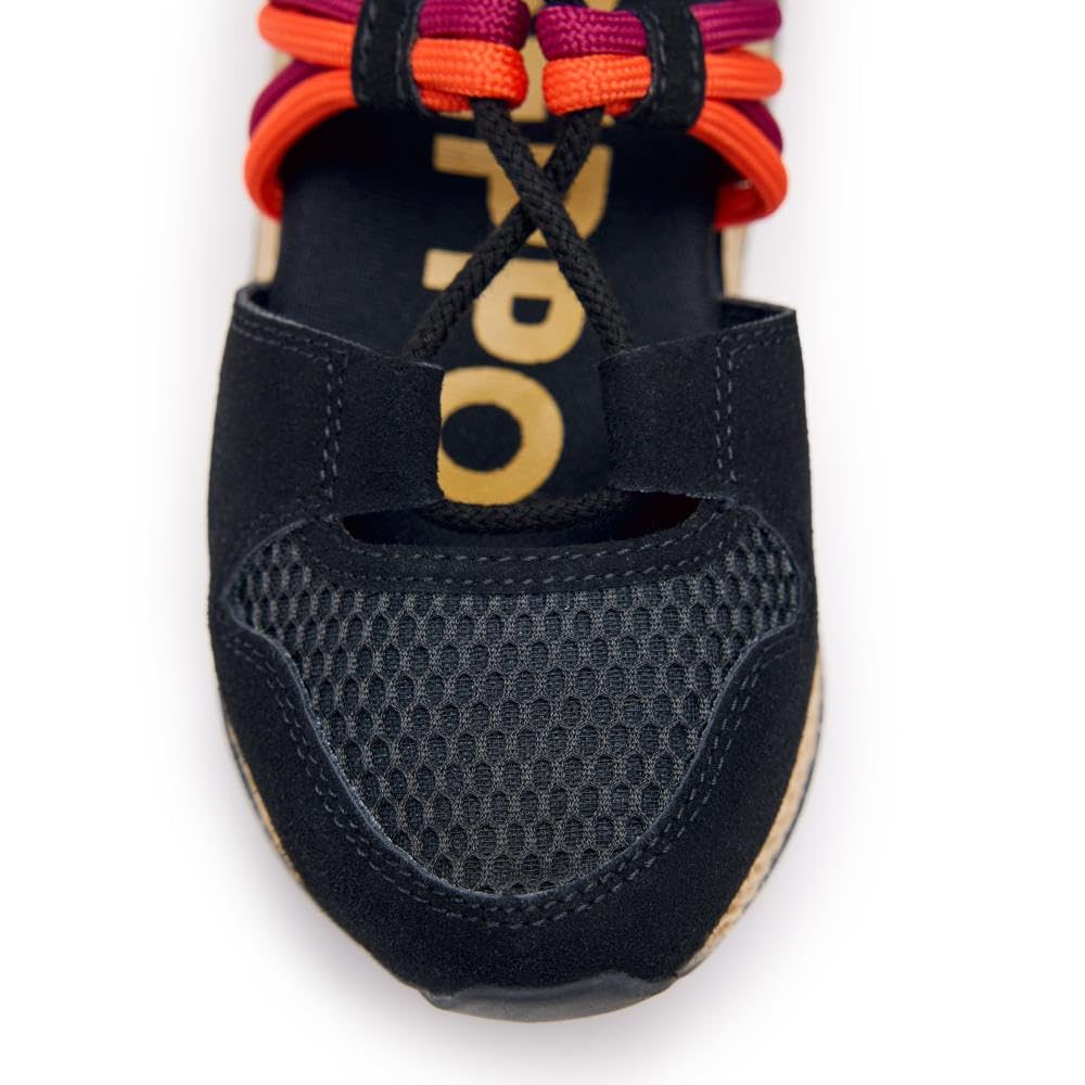 Sneakers Beige Tipo Espadrillas con Zeppa per Donna Tulare