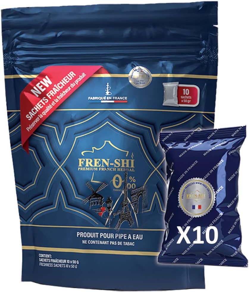 Frenshi DoyPack 250 Gr, 500 Gr o 1 Kg - Gota de Shisha (Paris Mon Amour, 1 Kg)