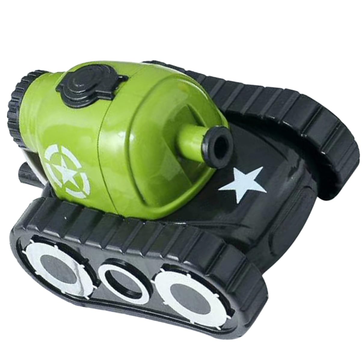 NUOBESTY 3St Cartoon Handkurbel Bleistiftspitzer Kindergarten Lernutensilien (grüner Tank) automatisch Anspitzer für Augenbrauenstifte bleistift anspitzer bleistiftanspitzer werkzeug